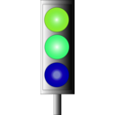 download Traffic Lights clipart image with 90 hue color