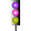 download Traffic Lights clipart image with 270 hue color