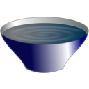 download Bowl clipart image with 180 hue color