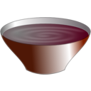 download Bowl clipart image with 315 hue color