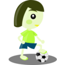 download Sport Girl clipart image with 45 hue color