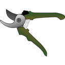 download Bypass Pruners clipart image with 270 hue color