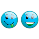 download Smiley clipart image with 135 hue color