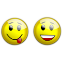 download Smiley clipart image with 0 hue color