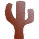 download Cactus clipart image with 270 hue color