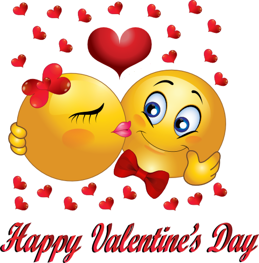Happy Valentine Smiley Emoticon