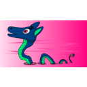 download Nessy clipart image with 90 hue color