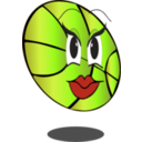 download Pretty Basketball clipart image with 45 hue color
