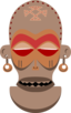 African Mask Chokwe Angola Zaire