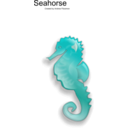 download Seahorse clipart image with 135 hue color