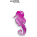 download Seahorse clipart image with 270 hue color