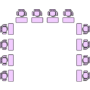 download Classroom Seat Layouts clipart image with 45 hue color