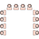 download Classroom Seat Layouts clipart image with 135 hue color