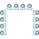 download Classroom Seat Layouts clipart image with 315 hue color