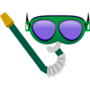 download Gafas De Bucear Diving Mask clipart image with 45 hue color