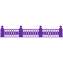 download Cast Iron Gratings Of Embankment 1 clipart image with 270 hue color