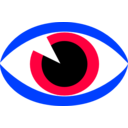 download Eye Sign clipart image with 225 hue color