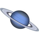 download Saturn Dan Gerhards 01 clipart image with 180 hue color