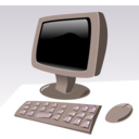 download Cartoon Terminal clipart image with 180 hue color