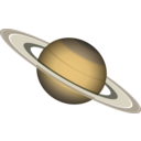 download Saturn Dan Gerhards 01 clipart image with 0 hue color