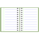 download Notebook clipart image with 90 hue color