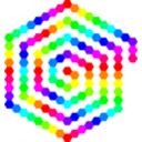 120 Hexagon Spiral