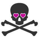 download Love Kills clipart image with 315 hue color