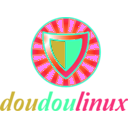 download Doudoulinux Logo clipart image with 315 hue color