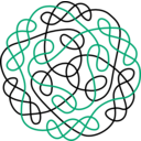 download Celtic Knot clipart image with 135 hue color