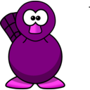 download Cartoon Platypus clipart image with 270 hue color