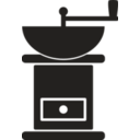download Kitchen Icon Coffee Grinder clipart image with 45 hue color