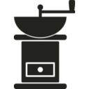 download Kitchen Icon Coffee Grinder clipart image with 90 hue color