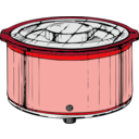download Crockpot clipart image with 315 hue color