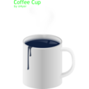 download Coffee Cup clipart image with 180 hue color