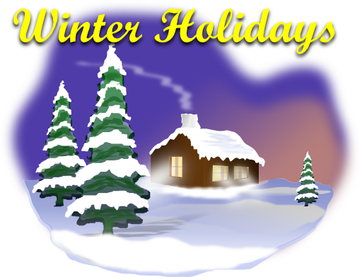 Winter Holiday Scene