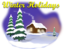 Winter Holiday Scene