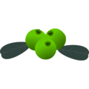 download Lingonberry clipart image with 90 hue color