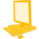 download Red Computer clipart image with 45 hue color