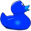 download Rubberduck clipart image with 180 hue color
