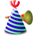 download Birthday Icon clipart image with 315 hue color