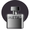 download Metal Effect clipart image with 90 hue color