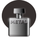 download Metal Effect clipart image with 180 hue color