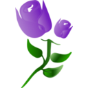 download Flower clipart image with 315 hue color