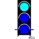 download R11 clipart image with 180 hue color