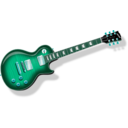 download Lp Guitar With Flametopfinish clipart image with 135 hue color