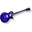 download Lp Guitar With Flametopfinish clipart image with 225 hue color