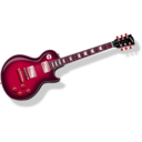 download Lp Guitar With Flametopfinish clipart image with 315 hue color