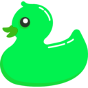 download Rubber Duck clipart image with 90 hue color