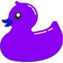 download Rubber Duck clipart image with 225 hue color