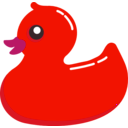 download Rubber Duck clipart image with 315 hue color